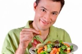 penggunaan salad vitamin sayur untuk potensi